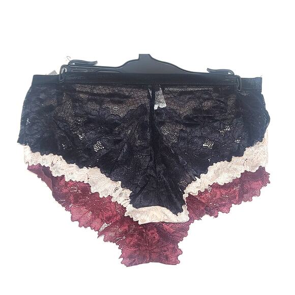 Carrie Amber intimates lace cheeky panties women's medium NWT - Picture 6 of 6